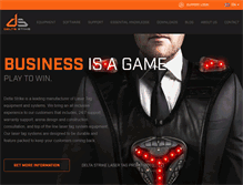 Tablet Screenshot of deltastrike.com